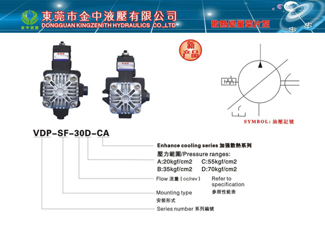 变量叶片泵|散热叶片泵